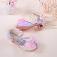 thumbnail image 5 of BOBOGOJP Girls Ballet Mary Jane Strap School Uniform Dress Flat Shoes (Toddler/Little Kid) Pink for Size 12.5, 5 of 9