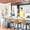 24" Whiskey Brown, variant on Carolayne Set of 4 Modern Faux Leather Bar Stools, 26” Counter Height for Kitchen Island, Dark Brown