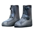 thumbnail image 2 of Fundas Impermeables Para Zapatos ANGGREK Silicona Antideslizante Ajuste Universal Para Hombres Mujeres, 2 of 7