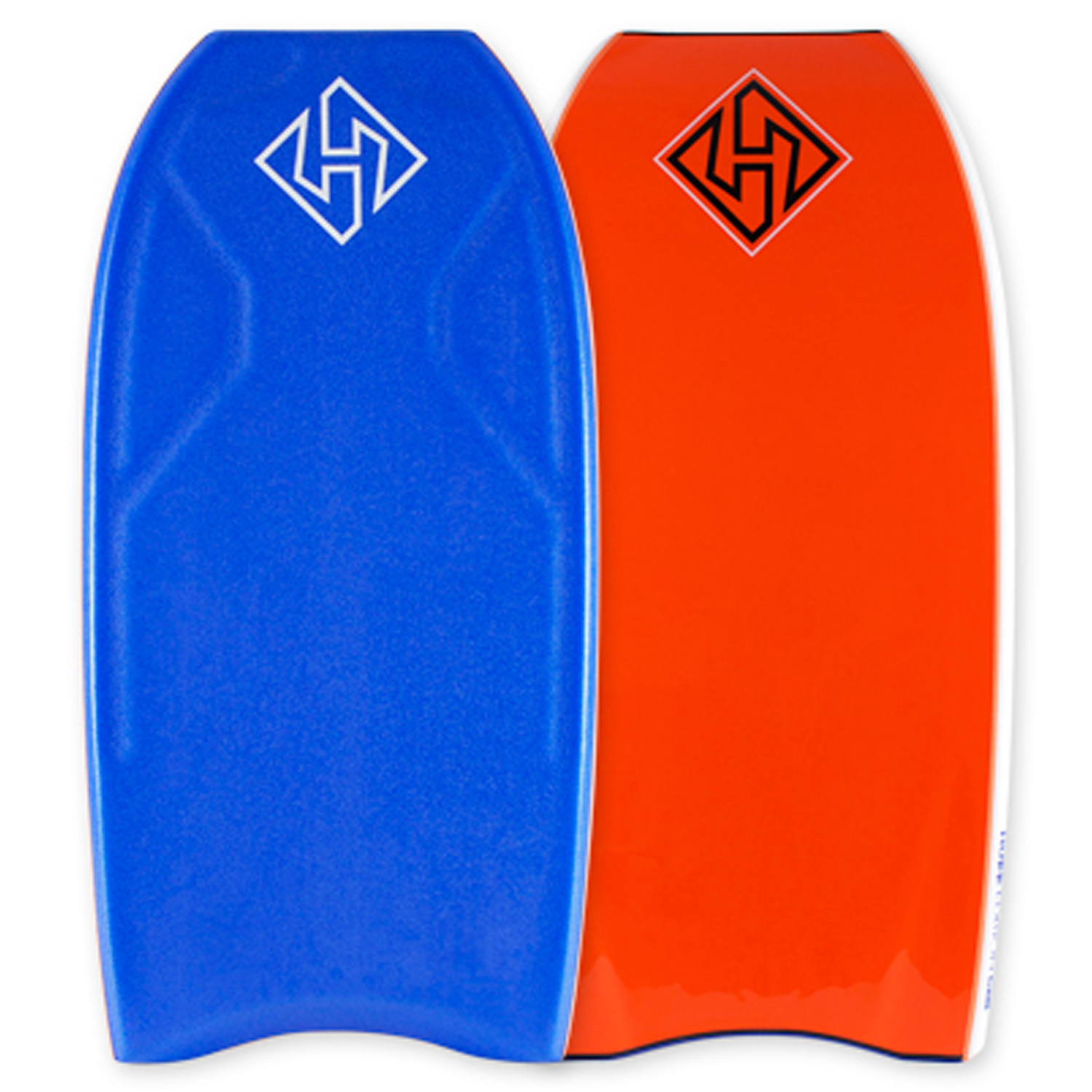 Hubboards Hubb PE Deluxe CT 41.5 Bodyboard Red deck, Blue rails
