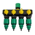 thumbnail image 3 of 4-Way Water Diverter Splitter for Garden Hose: Efficient Drip Irrigation, 3 of 8