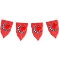 thumbnail image 1 of 1 Eid Mubarak Para Triángulo Para Banner Forma De Flor De Luna Tire De La Bandera Decoración De Fondo Para El Islam Musulmán Ramadán Fiesta Decoración De La Puerta De La Pared Sum, 1 of 5