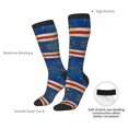 thumbnail image 5 of Women's Knee High Socks Retro Cape Verde Flag Outdoor Casual Tube Socks, 5 of 7