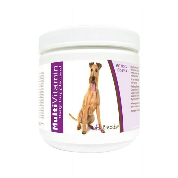 Healthy Breeds 840235181767 Irish Terrier Multi-Vitamin Soft Chews - 60 Count