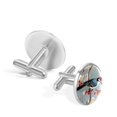 thumbnail image 3 of Woodpecker Men's Stainless Steel Shirt Cufflinks for Formal Attire and Special Occasions, 3 of 6