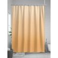thumbnail image 5 of Fall Shower Curtain Orange Stripes Shower Curtains for Bathroom Thanksgiving Decor, Waterproof Polyester Shower Curtain Set with Hooks, Extra Long 72" x 84" Simple Vertical Striped, 5 of 6
