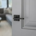 thumbnail image 5 of Baldwin Reserve PSSQUCSR190 Passage Square Lever and Contemporary Square Rose Satin Black Finish, 5 of 7