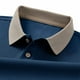 thumbnail image 5 of pstuiky Camisas de manga corta para hombre, Camisa informal de verano con solapa y botones de color liso para hombre camisas casuales para hombre s, 5 of 7