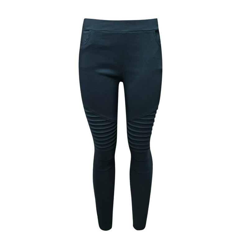 pgeraug leggings for women solid pocket trousers tights leggings splice  elastic pant pants for women navy 2xl