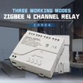 thumbnail image 2 of Tuya Smart Rf Switch Module Wifi Remote Control Faceplate 4-ch Voice Control Controller 433mhz For Alexa Googles Home, 2 of 5
