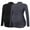Black/Dark Grey, variant on Maternity Tops Shirts Long Sleeve Maternity Pregnancy Clothes for Women 2-Pack