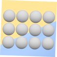 thumbnail image 3 of BEADCEST 12Pcs Tabletop Soccer Balls White ABS for Soccer Game Table and Football Game Lovers, 3 of 8