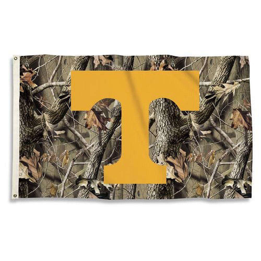 Bsi Products Inc Iowa Hawkeyes Flag with Grommets - Realtree Camo Background Flag with Grommets - image 3 of 7