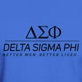 thumbnail image 3 of CafePress - Delta Sigma Phi Black Stacked Logo T Shirt - Men's Classic Graphic Cotton T-Shirt, 3 of 4