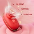 thumbnail image 4 of AMOVIBE Adult Toys for Women Sucking Vibrator, 3 Sucking, 9 Tongue Licking & Vibrating Female Sex Toys Vibrators Nipple Toys,Rose Sex Toys for Women Pleasure, 4 of 6