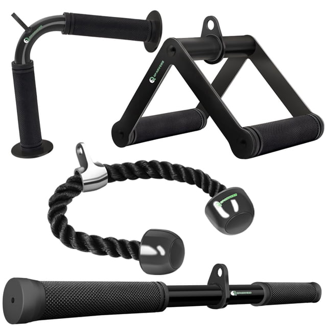 Set de accesorios para máquinas de cables LAT Pulldown para gimnasio en casa