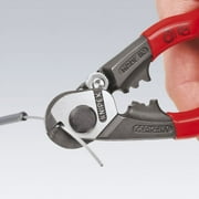 KNIPEX 95 61 190, 7.5-Inch Wire Rope Cutters
