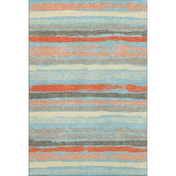 Dalyn Rugs Premium Machine Washable Mayfield AMF1019 Sky 3' x 5' Rug