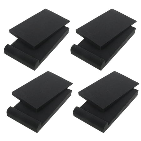 

4pcs Speaker Acoustic Isolation Pads Polyethylene Sound Isolation Voice Box Cushions