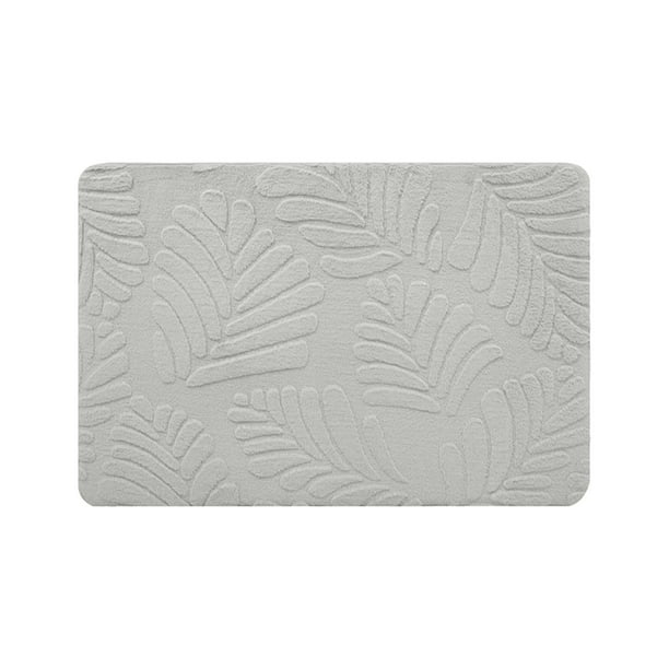 Yhmxh Alfombrillas de baño para baño Alfombra de baño Alfombras de baño absorbentes, antideslizantes, de espuma, lavables a máquina, de terciopelo suave, fáciles de secar. Decoración del baño