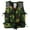 Army Green, variant on Deeceymbur Adjustable Camouflage Life Jacket Paddle Vest Coast Guard Approved Life Vest Flotation Device Kayak Ski Buoyancy Fishing Boat Watersport Buoyancy Aid Swim Jackets Portable Snorkel Vest