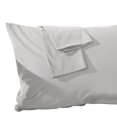 thumbnail image 5 of Unique Bargains 2 Pack 300TC Cotton Solid Pillowcases Silver Gray 19" x 29", 5 of 5