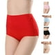 thumbnail image 1 of Bragas de mujer, 5 piezas, ropa interior de cintura alta para mujer, ropa interior de algodón para mujer, diseño a prueba de futuro, 1 of 9