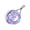 Purple, variant on Round Brim Princess Hat Visor Hat Pet Dog Mesh Porous Sun Hat with Ear Holes for Small, Extra Small Dog Teddy, Pug, Chihuahua, Shih Tzu, Yorkshire Terriers, Papillon(S,Watermelon Red)