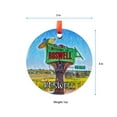 thumbnail image 5 of Roswell New Mexico Christmas Ornament, Ceramic/Acrylic - Roswell New Mexico, Mexico Travel Souvenir, Festive Tree Ornament, Trip Keepsake 2025, Gift for Explorers, Collectible 2025, 5 of 5