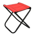thumbnail image 1 of Camping Stool, Folding Stool with Carry Bag, Aluminum Alloy Bracket, 1 of 5