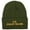 Olive, variant on US Coast Guard Embroidered Long Beanie - Navy OSFM