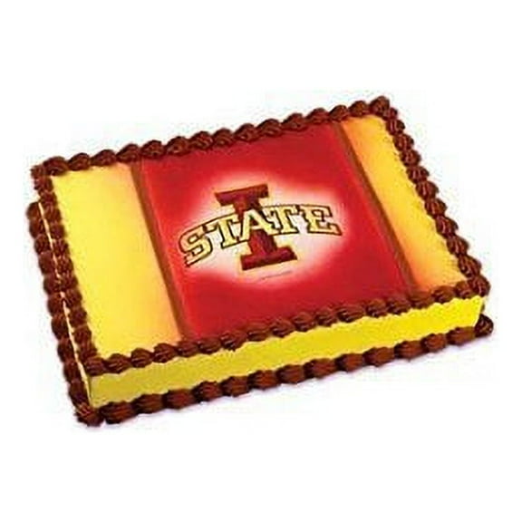 NCAA Iowa State University ~ Edible Cake Image Topper