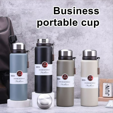 

YX STORE Vacuum Flask Leakproof Drink Water Stainless Steel Heat Insulation Insulated Mug for Trip