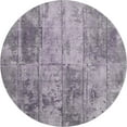 thumbnail image 2 of Addison Rugs Mayfield Premium Machine Washable Transitional Stripes Purple Round Rug, 8' X 8' Machine Washable Transitional Stripes Purple Oversized Sherpa Throw Blanket, 2 of 6