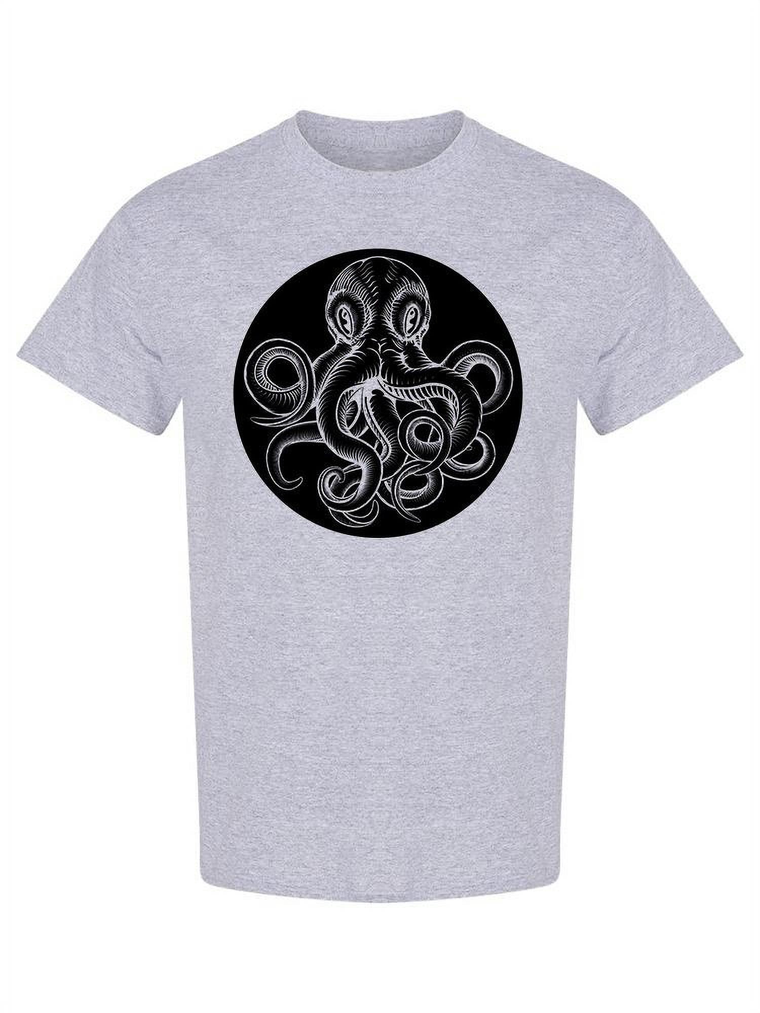 Squid Tattoo Design Tee Men's -Image by Shutterstock - Walmart.com