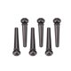 thumbnail image 4 of VGEBY 6 Unids/Set Clavijas de Puente de Guitarra, Clavijas de Puente de Latón para Guitarra Acústica, Clavijas de Puente de Guitarra, Piezas de Repuesto para Guitarras Populares7 * 4 * 1cm-Negro) Khall Tendencias, 4 of 6