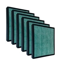 Nispira ‎HBMAX300 True HEPA Carbon Filters Replacement | Compatible with Coway Airmega Max2 300/300S Air Purifier | Pack of 6