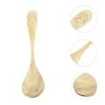 thumbnail image 4 of Miangastore Copper Spoon Feeding Spoon Golden Metal for Mealtime 1Pcs Simple Design, 4 of 8