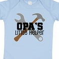 thumbnail image 4 of Inktastic Opa Little Helper Grandkid Boys Baby Bodysuit, 4 of 5