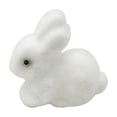 thumbnail image 2 of Easter Bunny Flocking Foam Rabbit Decoration – Colorful Miniature Ornament for Wreaths, Flower Arrangements & Easter Party Decor, 2 of 6
