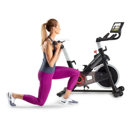 ProForm Carbon CX Exercise Bike with 3 Lb Dumbbell Set and 30-Day iFIT Membership