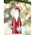 thumbnail image 2 of Red Santa Ornament , Set of 2, 2 of 3