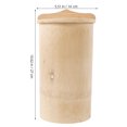 thumbnail image 2 of OULII 1Set Bamboo Steamer Rice Steamer Basket Traditional Style For Home Cooking And Food Container, 2 of 8