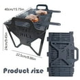 thumbnail image 3 of Slot Grill Bbq Grill For Easy Storage Upgraded Thickened Tool Setup Lightweight & Compact Portable Slot Grills For Camping Tailgating & Ou, 3 of 9