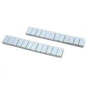 Unique Bargains 20Pcs Metal Self Adhesive Tire Wheel Balancing Weight for Auto Car Vehicle