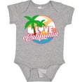 thumbnail image 3 of Inktastic I Love California with Ocean and Palm Trees Boys or Girls Baby Bodysuit, 3 of 5