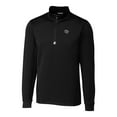 thumbnail image 2 of Men's Cutter & Buck Black Cincinnati Bearcats Big & Tall Traverse Stretch Quarter-Zip Pullover Top, 2 of 3