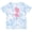 Tie Dye Blue, variant on Inktastic Cute Ballerina Girls Toddler T-Shirt