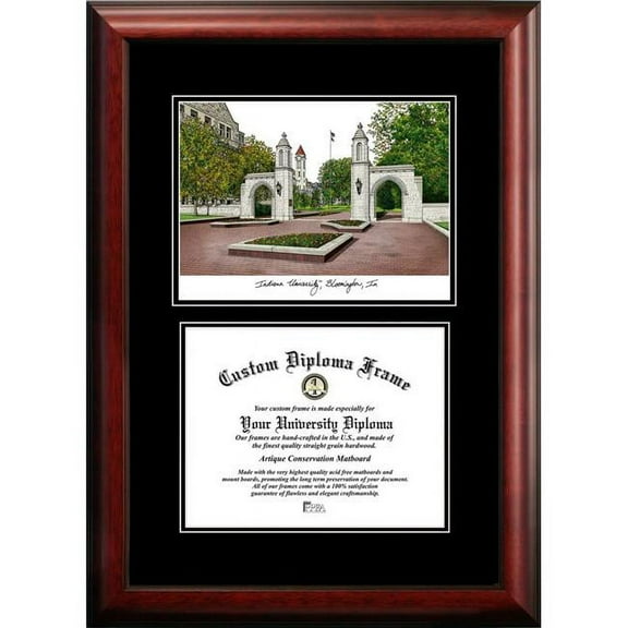 Indiana University, Bloomington 8.5" x 11" Diplomate Diploma Frame