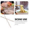 thumbnail image 2 of 1 Pair Extra Long Deep Frying Chopsticks Reusable Bamboo 16.51in, 2 of 8